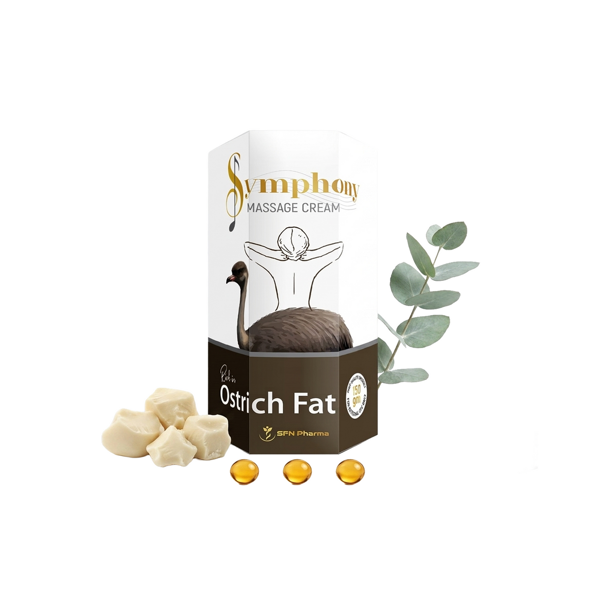 Symphony Massage Cream with Ostrich Fat
